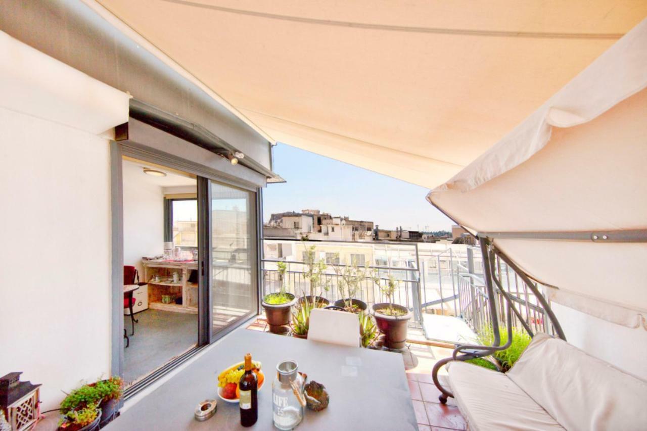 Topfloor Stylish Apartment With Acropolis View! Atenas Exterior foto